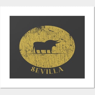 Sevilla Bull 1982 Posters and Art